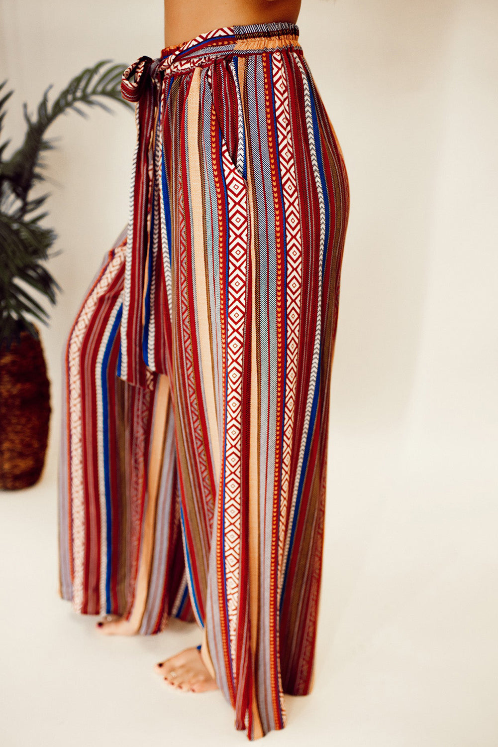 bri boho wide leg pants