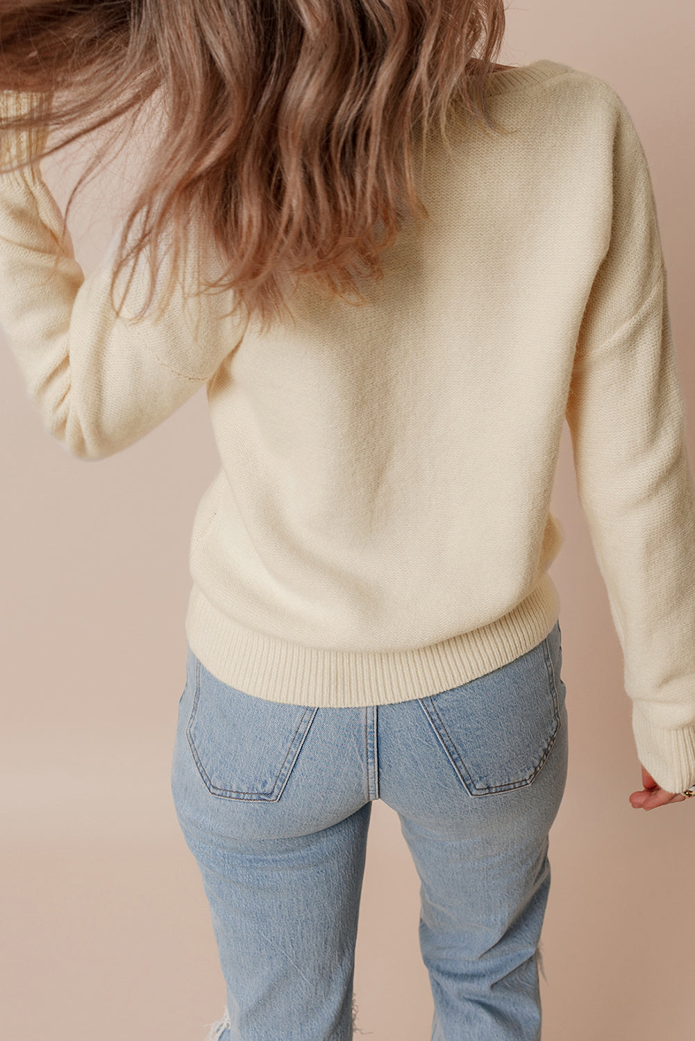 kendal flowr knitted sweater