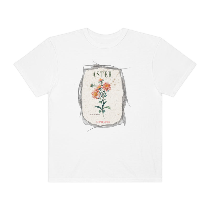 born to flower graphic tee - september