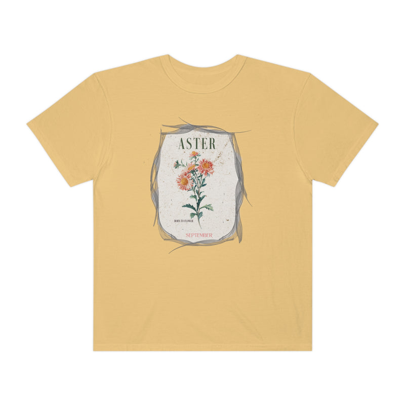 born to flower graphic tee - september