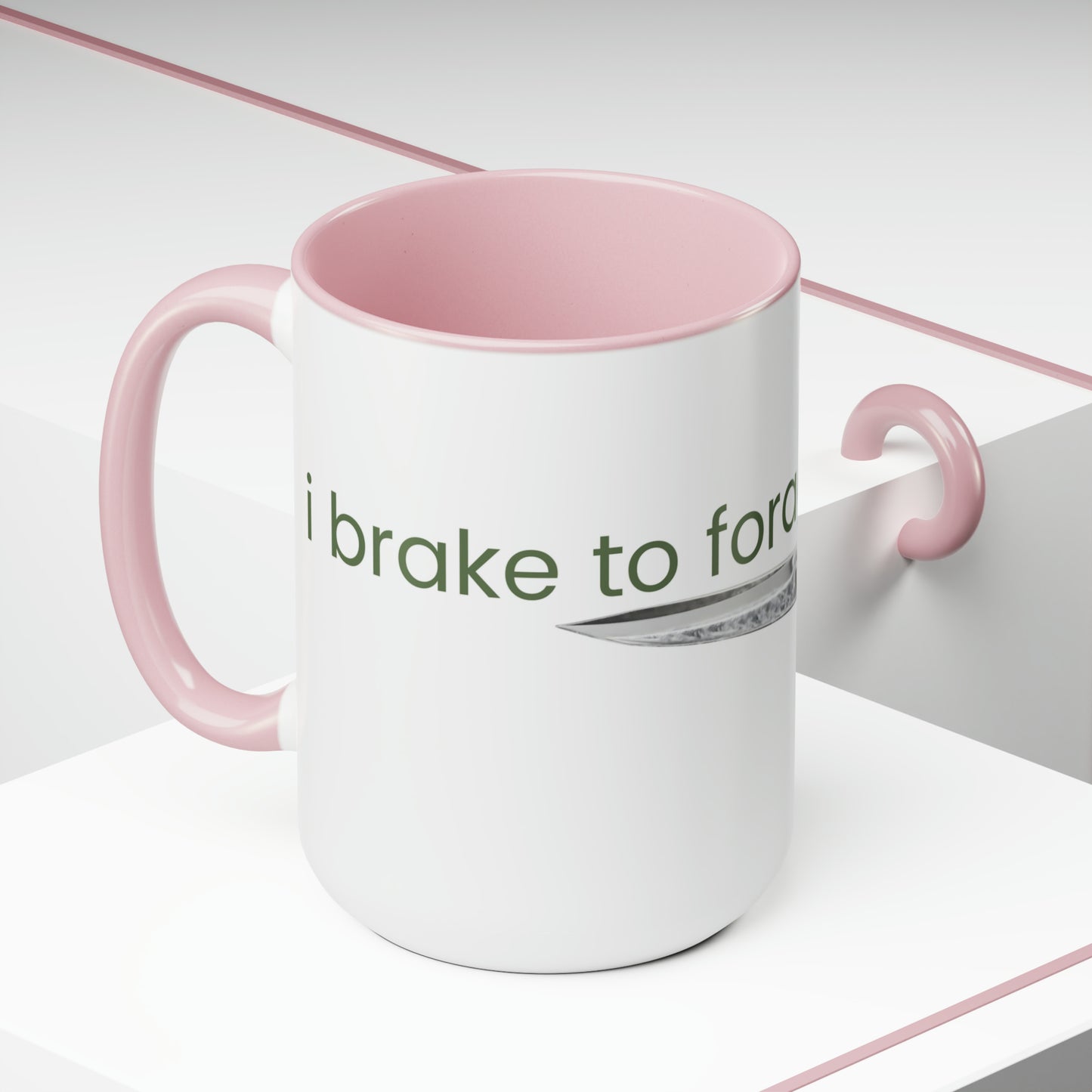 i break to forage - 15oz graphic mug