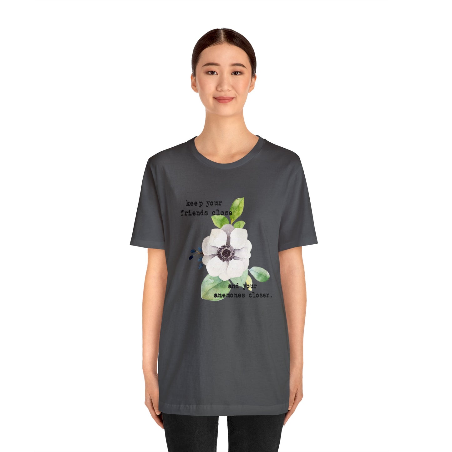 keep your friends close and your anemones closer graphic tee