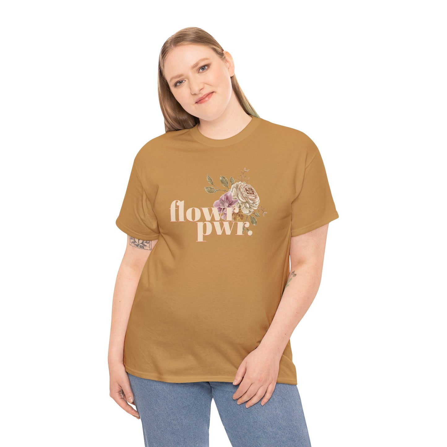 flowr powr.. florist graphic tee - EXPRESS DELIVERY