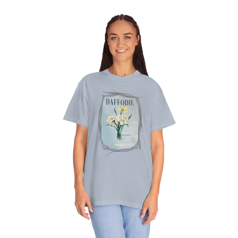 born to flower graphic tee - march