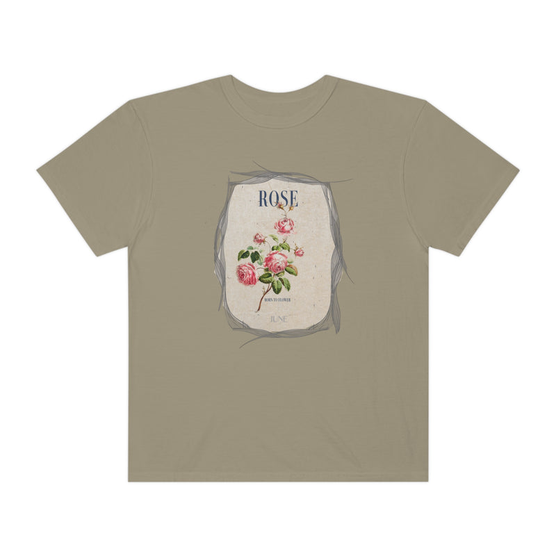 born to flower graphic tee - june