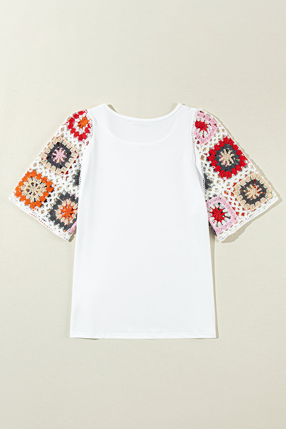 emily crochet sleeve top