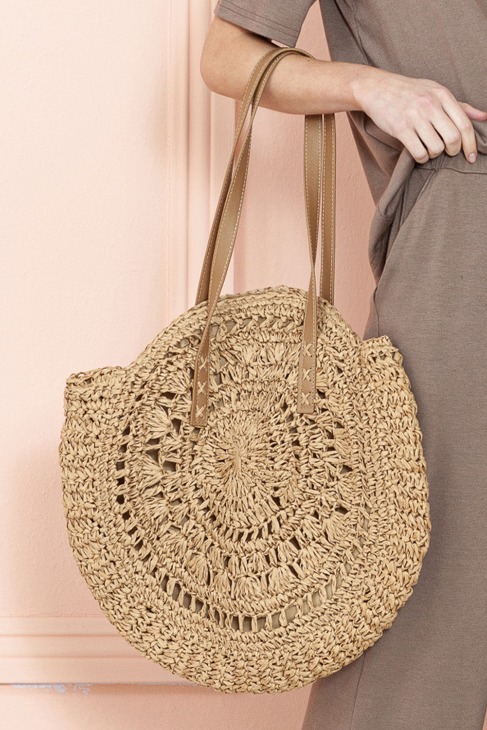 wrelee straw bag