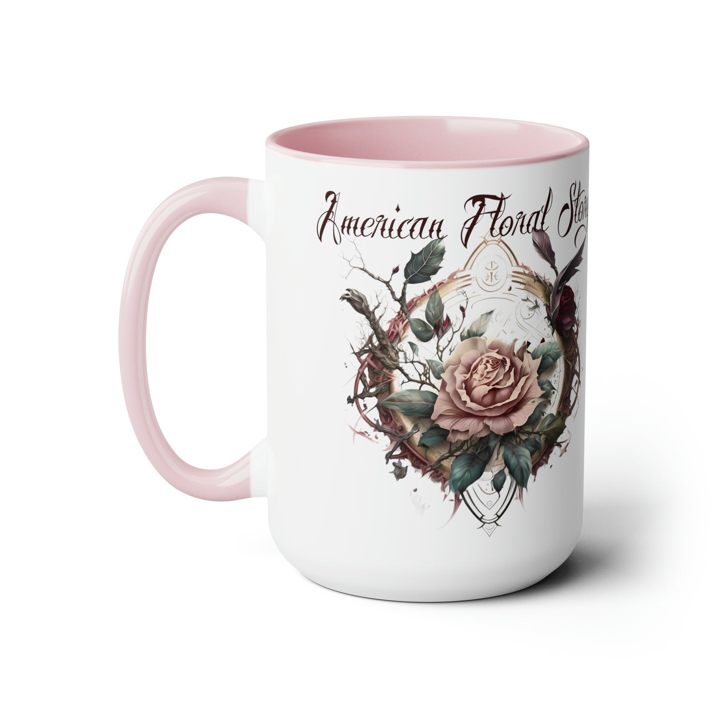 american floral story - 15oz graphic mug
