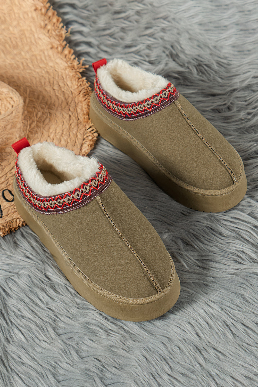 dion sage green slipper shoes