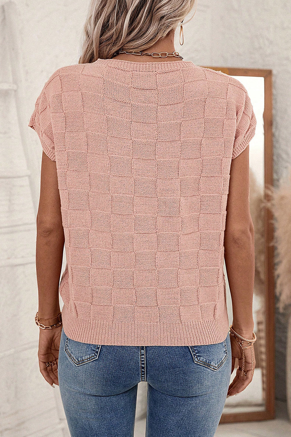 naomi short sleeve sweater