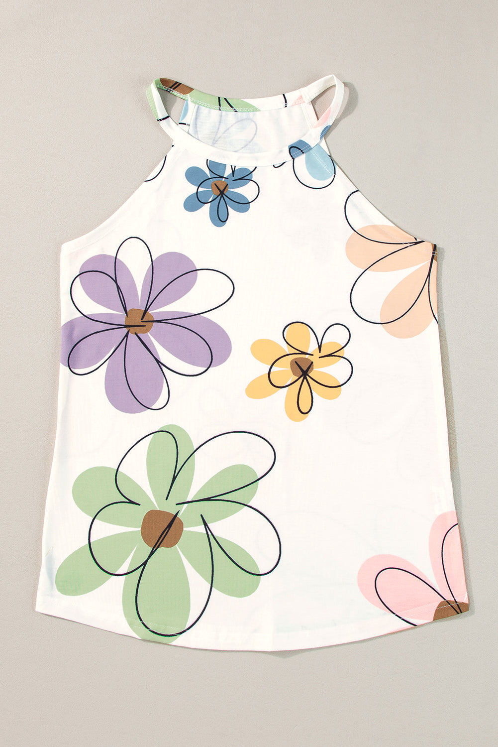 stella sweet floral tank top