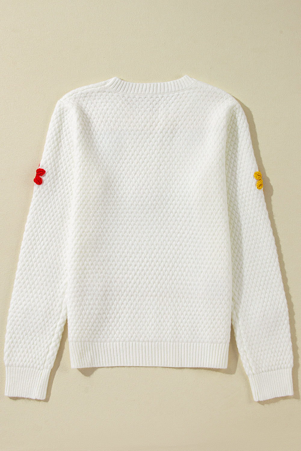 kodi flowr applique sweater