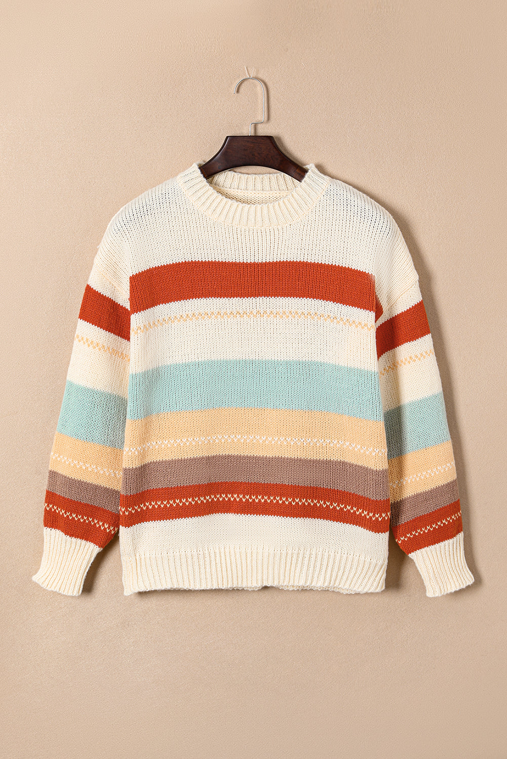 clara color block sweater