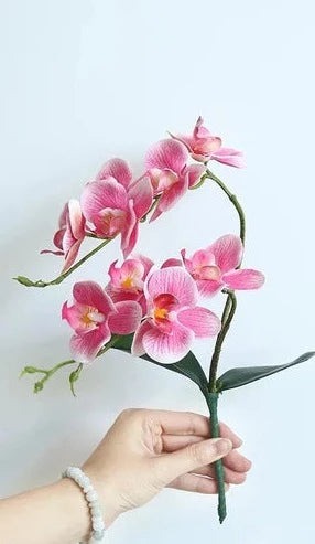 faux orchids