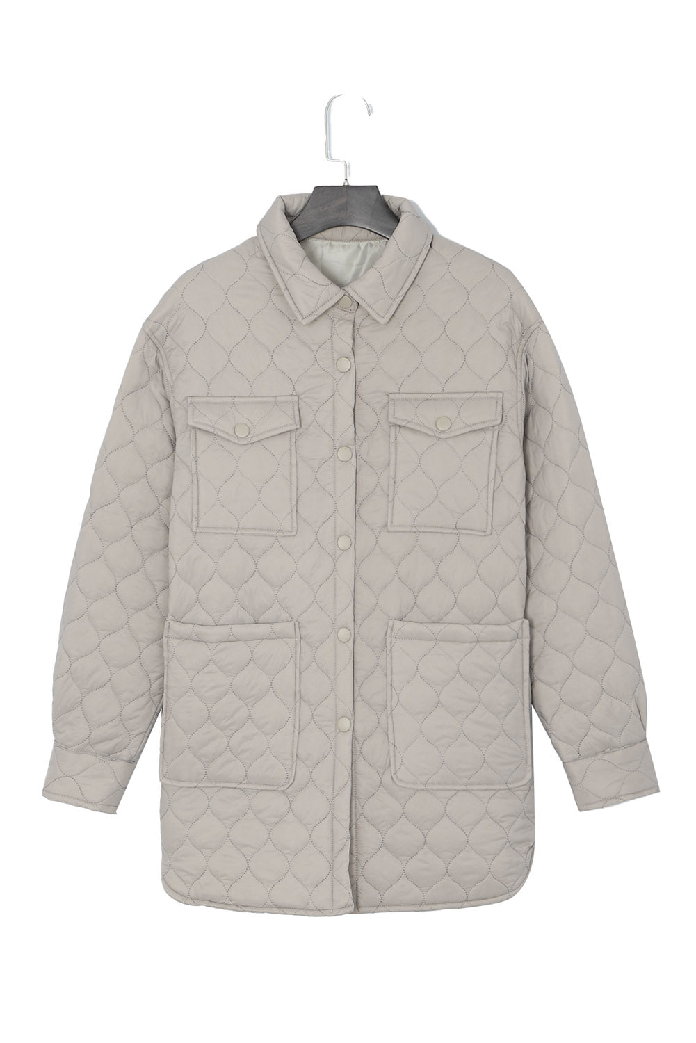 sloan 4 pocket quilted puffer coat
