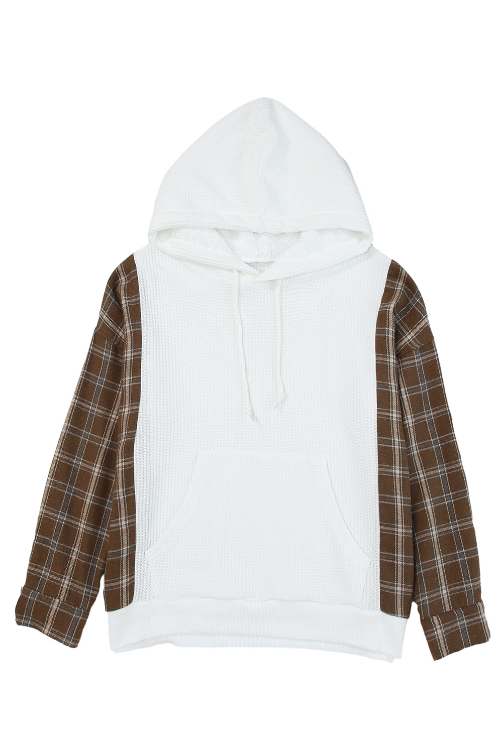 jules white waffle pocket hoodie