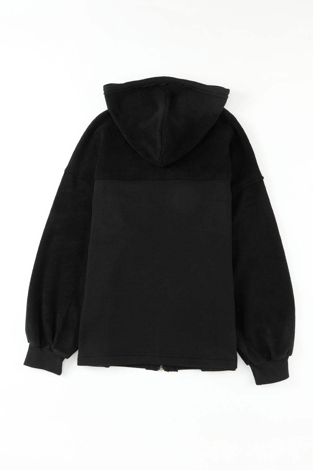 leslie flap pocket drawstring jacket