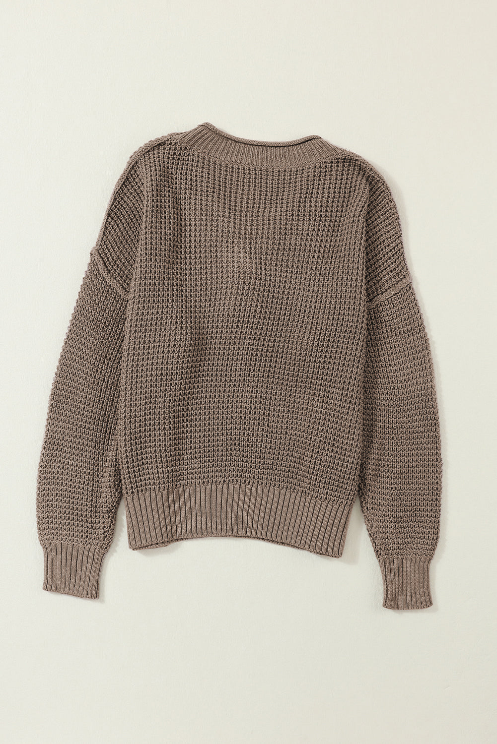 ashton drop shoulder sweater - khaki/ green/ rose/ coffee/ black