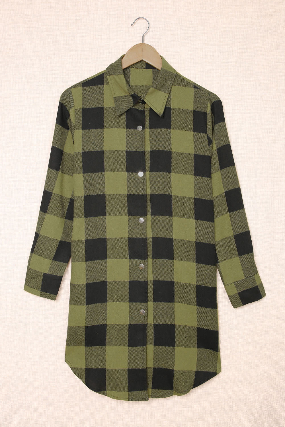 jenna plaid shirt coat