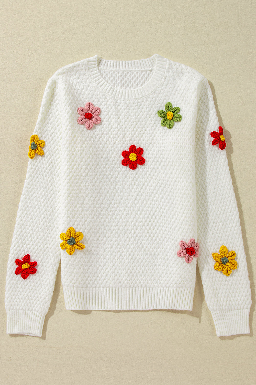 kodi flowr applique sweater