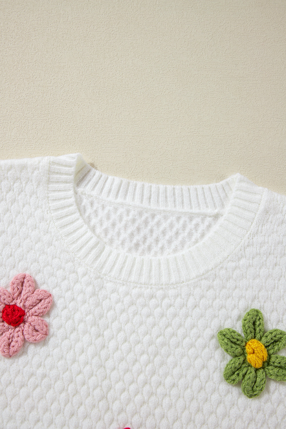 kodi flowr applique sweater