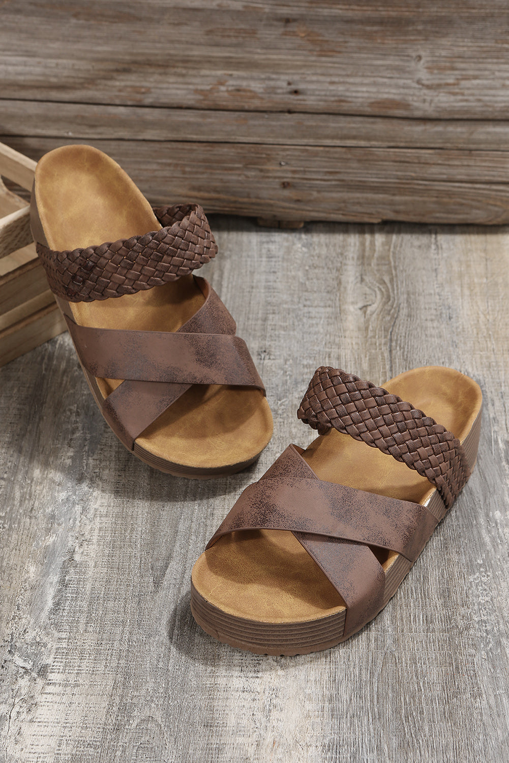 tina braided sandal