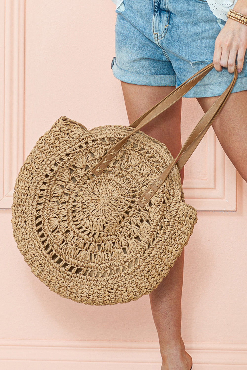 wrelee straw bag