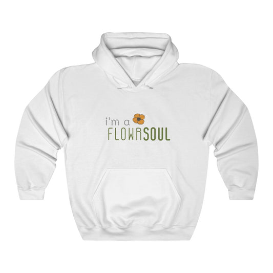 i'm a flowrsoul - unisex heavy blend™ graphic hooded sweatshirt
