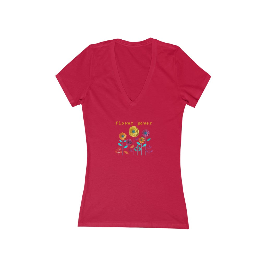V Flower Rose Graphic Tee Shirts - graphicteestore