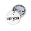 love your neighbor forage pin