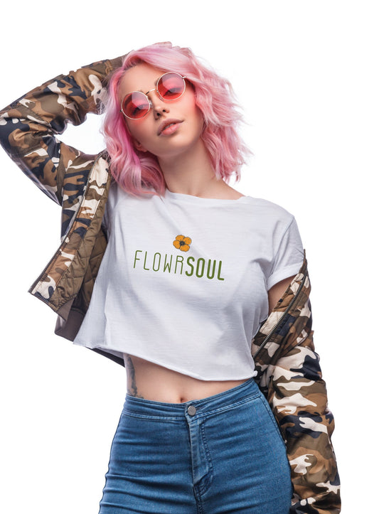 flowrsoul crop tee